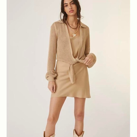 dh New York
 Mel Sweater Combination Midi-Dress